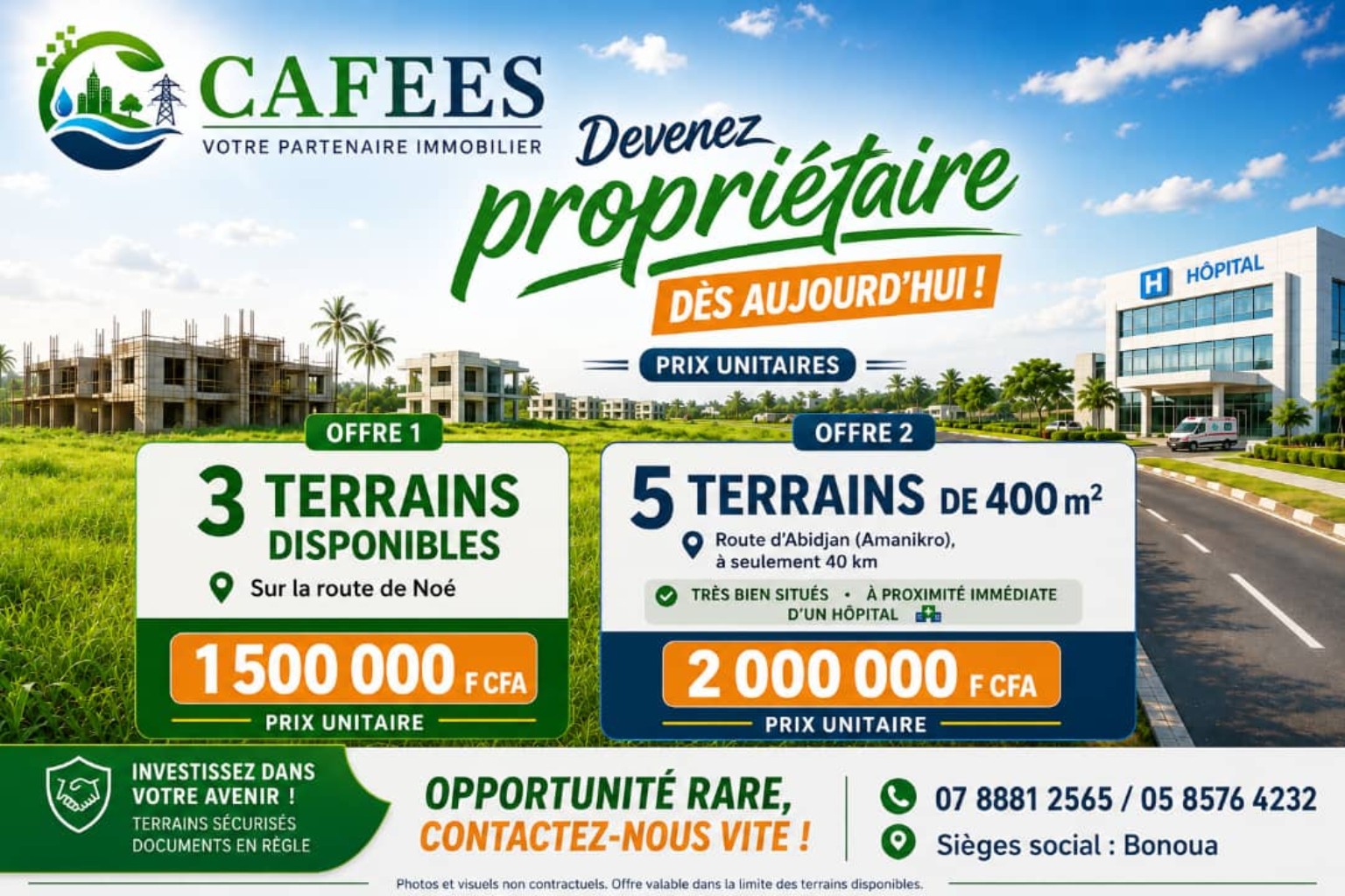 Offre foncière CAFEES
